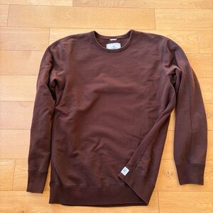 Reigning Champ Dark Brown Crewneck Sweater